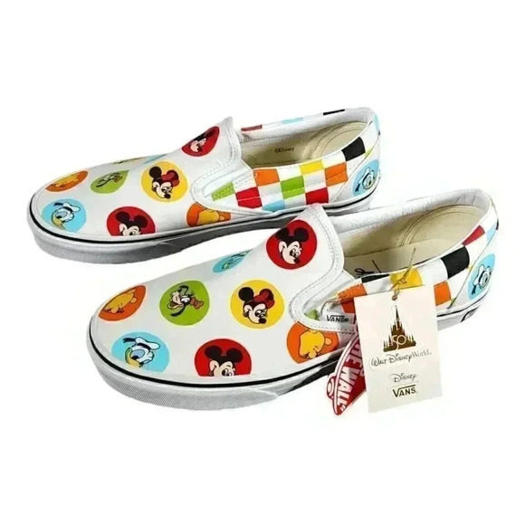 Disney 50th Anniversary Vans - Mickey & Friends - Limited Edition Sneaker - Picture 3 of 9